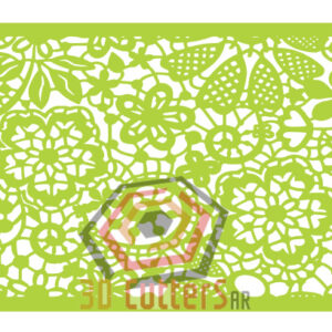 Stencil Flexible Alto 57