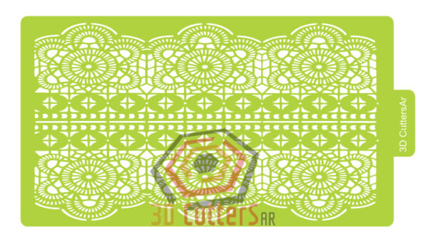 Stencil Flexible Alto 123