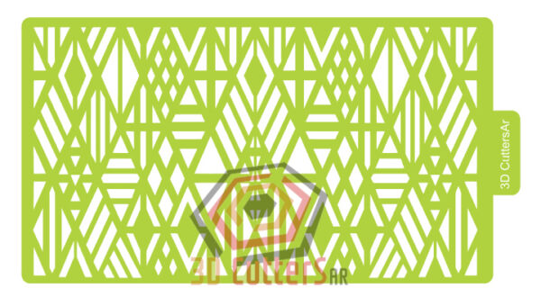 Stencil Flexible Alto 13