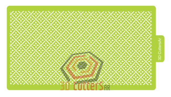 Stencil Flexible Alto 154