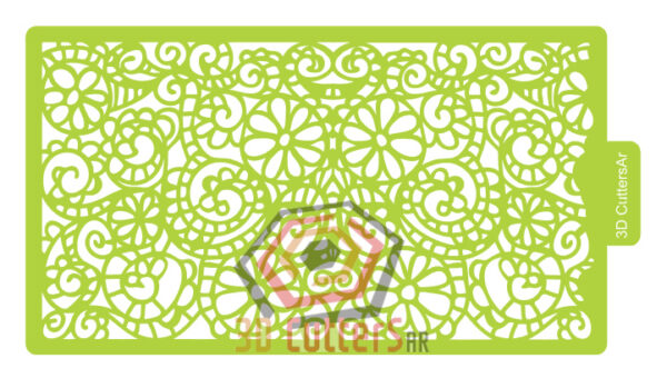 Stencil Flexible Alto 162