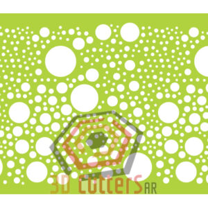 Stencil Flexible Alto 166