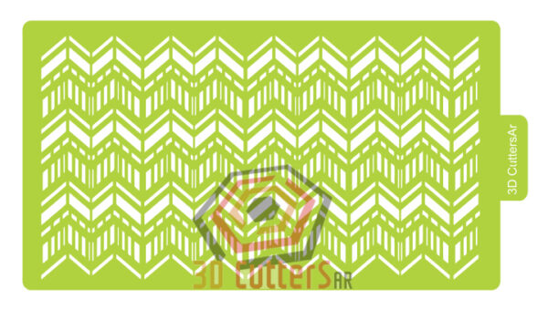 Stencil Flexible Alto 167
