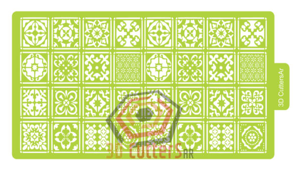 Stencil Flexible Alto 168