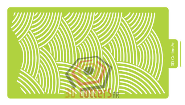 Stencil Flexible Alto 178