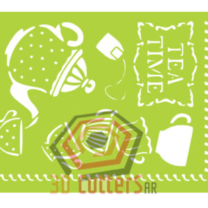 Stencil Flexible Alto 51