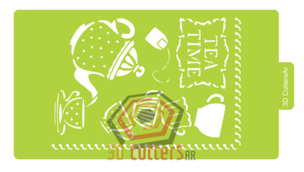 Stencil Flexible Alto 51
