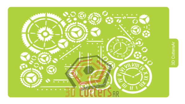 Stencil Flexible Alto 59
