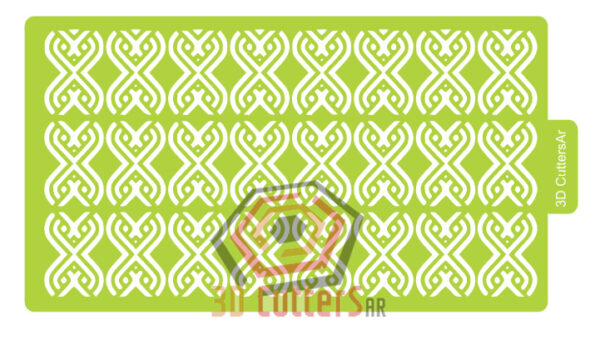 Stencil Flexible Alto 76