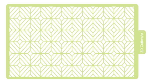 Stencil Flexible Alto 184