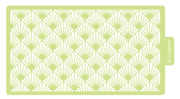 Stencil Flexible Alto 187