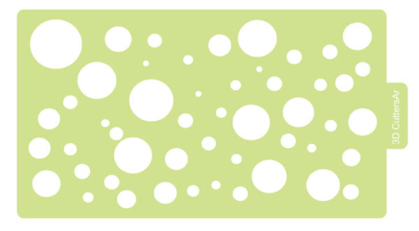 Stencil Flexible Alto 188