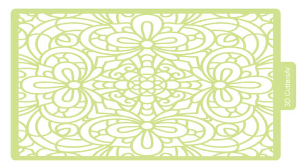 Stencil Flexible Alto 189